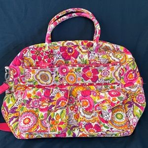 SOLD Vera Bradley Clementine Floral Tote Bag with Pockets.